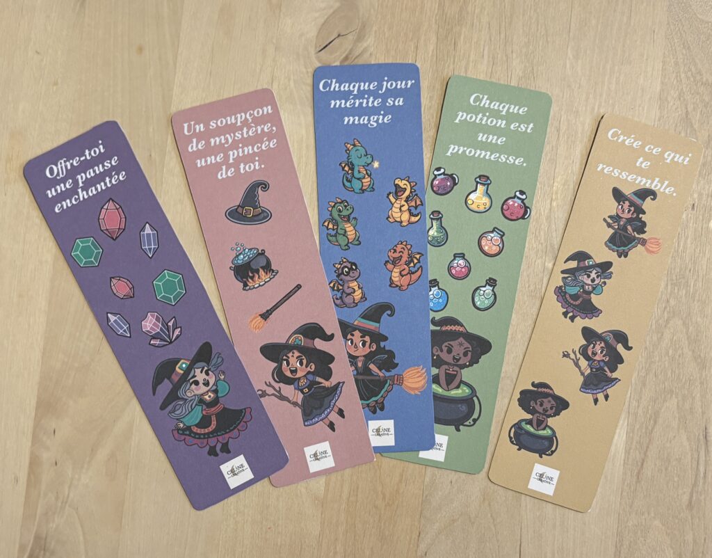 Différents marques-pages